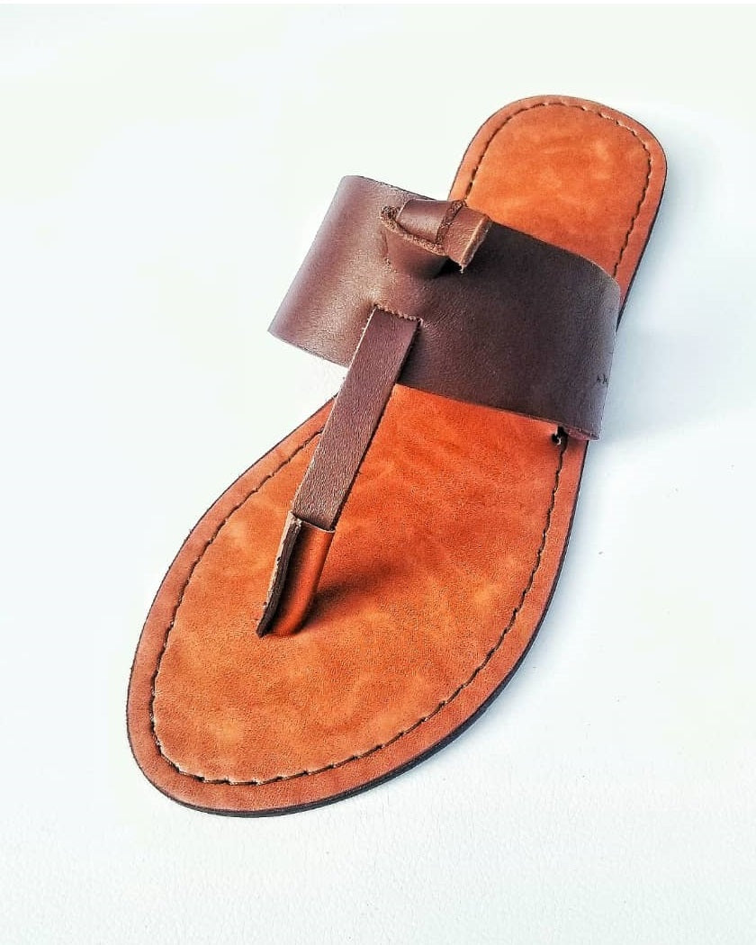 KNOTS GOVERNORS SLIPPERS - BROWN