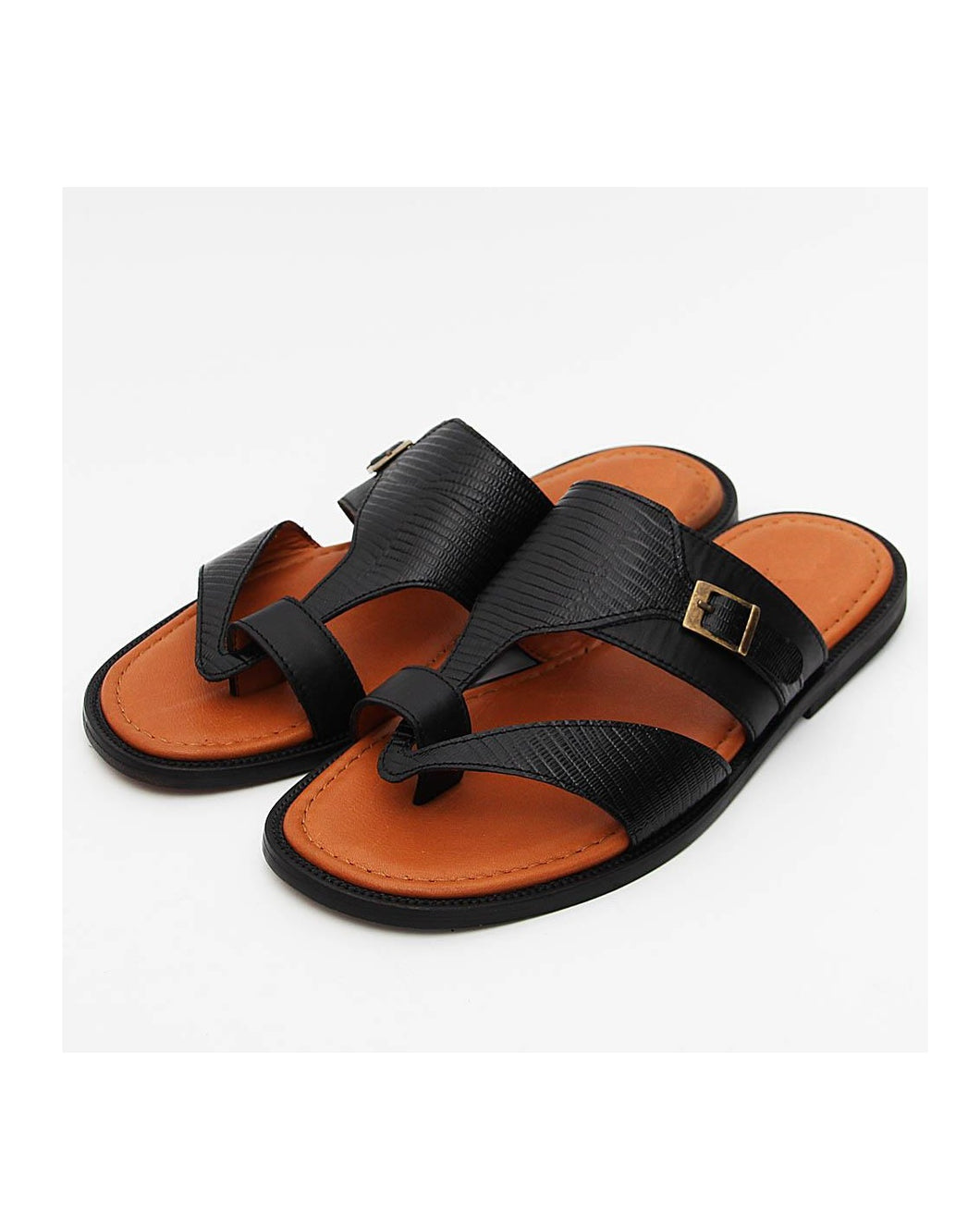 BLACK GOVERNORS COVER SKIN SLIPPERS