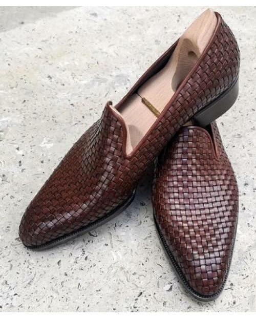 SENIOR MEN BASKET LEATHER LOAFERS