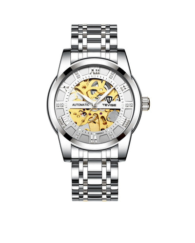 Luxury Mechanical Time piece - Silver