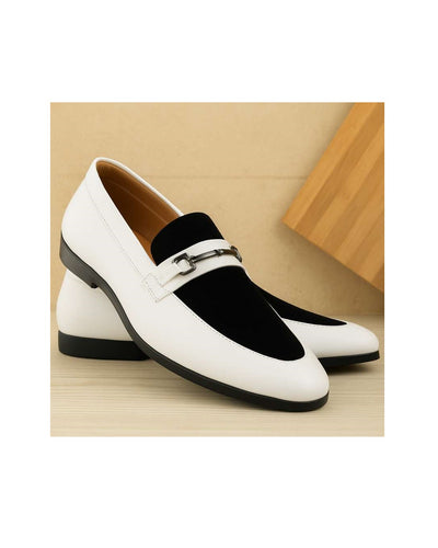 WHITE GOVERNORS CAIRO DESIGN FASHION SHOES