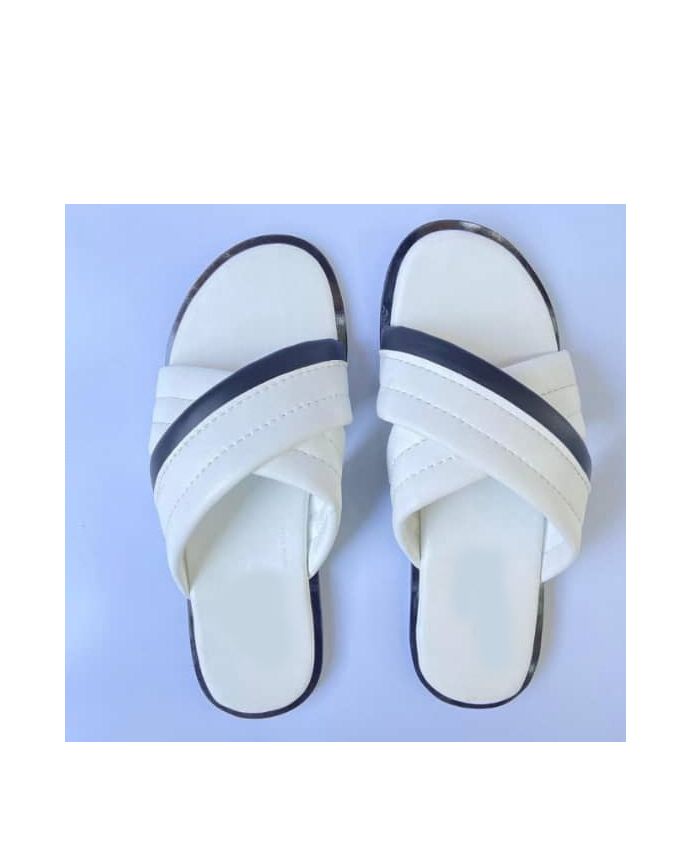 Kenn Banks Puff Slides - White
