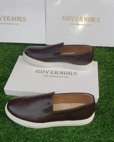 GOVERNORS NETTED LEATHER COVER PAM SLIPPERS WITH TASSEL DESIGN –  NaijaFootStore