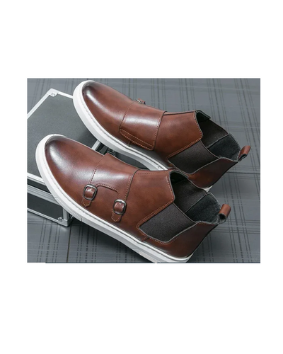 BROWN GOVERNORS CHELSEA PLIMSOLL SNEAKERS BOOTS