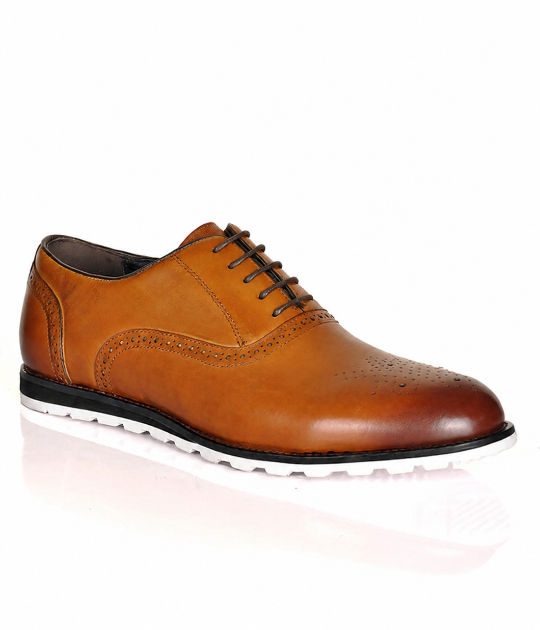GOVERNORS LACE UP BROGUES LOAFERS | BROWN