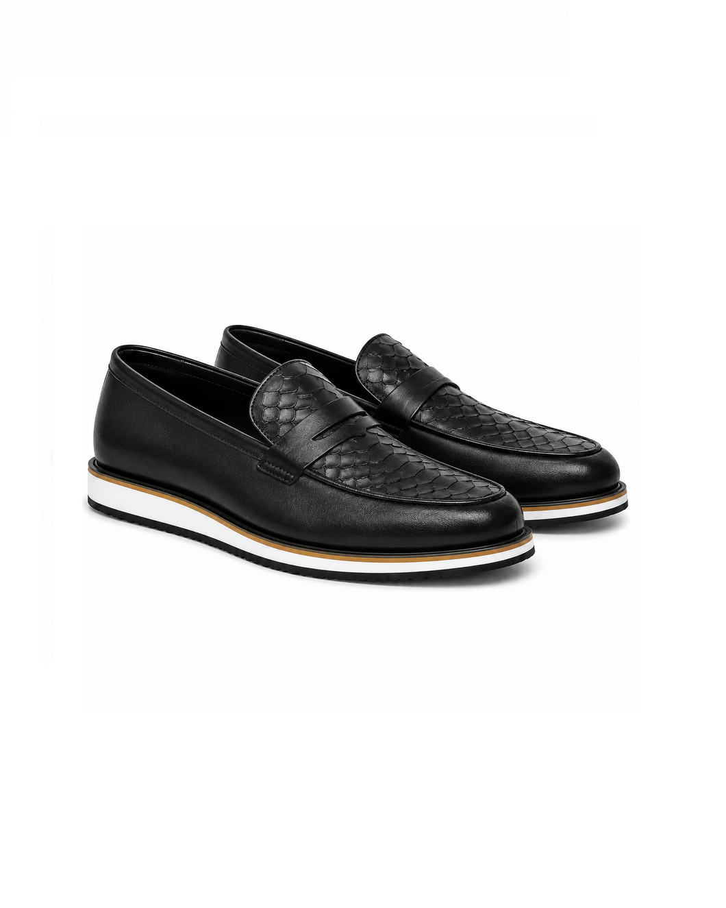 GOVERNORS FISH BELGIAN LOAFERS | BLACK