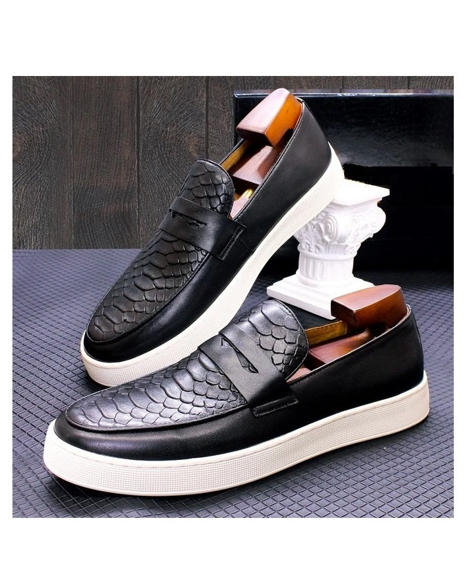 BLACK GOVERNORS AND MIX SNEAKERS WHITE SOLE – NaijaFootStore