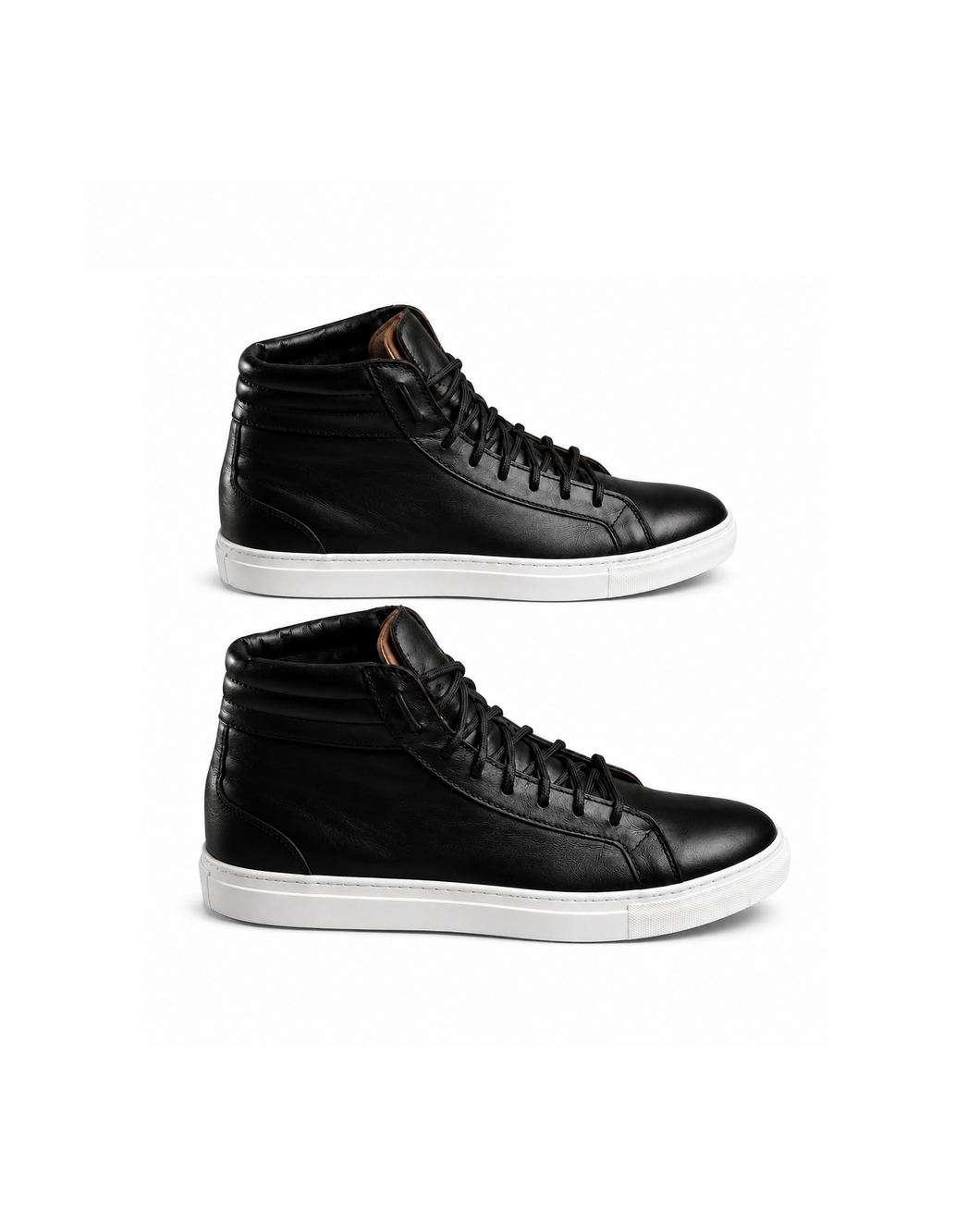 GOVERNORS PUFF LACE UP BOOTS - BLACK