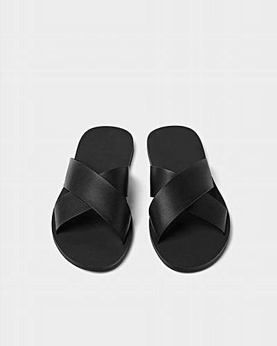 Black Cross Slippers - Governors