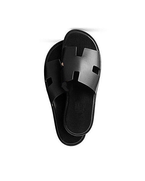 Black Governors H-Design Slippers