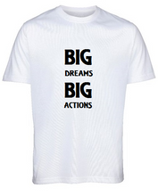 Big Dreams quality White T-Shirt by Lere's