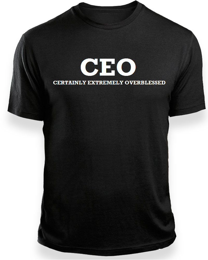 C.E.O by Lere's Quality Black T-Shirt