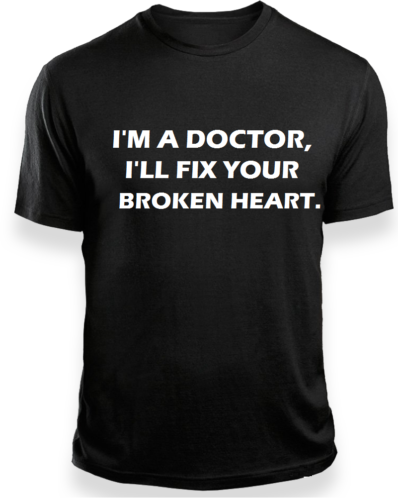 'Doctors' by Lere's Black T-shirt