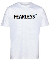 "FEARLESS UNCAGED" White T-shirt by Lere's
