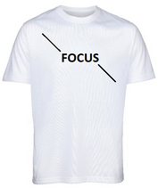 'Focus' on White quality T-Shirt by Lere's