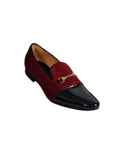 Oxblood Patent Fade Loafers Shoes - Governors