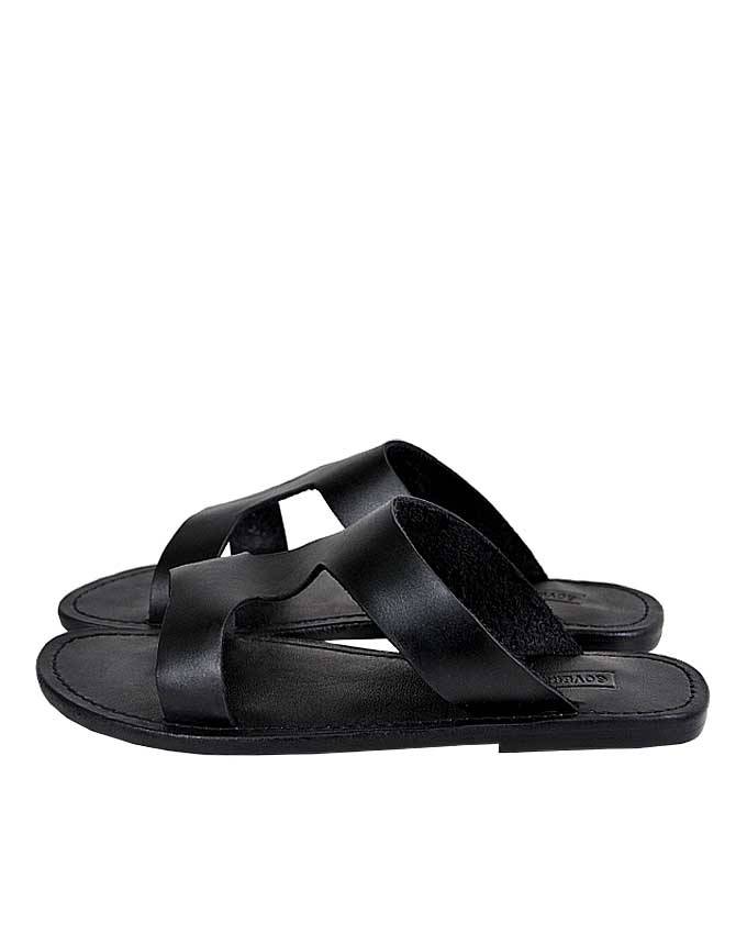 Black Cover Pam Slippers