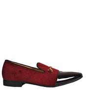 Oxblood Patent Fade Loafers Shoes - Governors