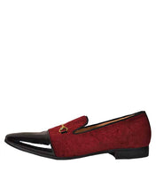Oxblood Patent Fade Loafers Shoes - Governors