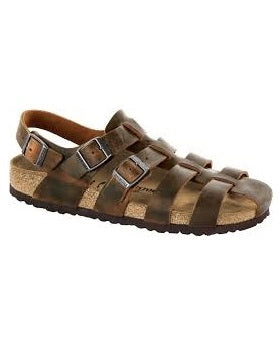 Mens Birkside Gladiator Sandals Brown