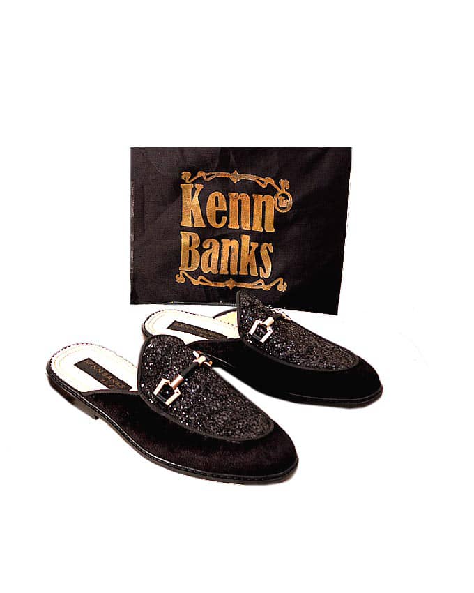 Kenn Banks Studded Belgian Half Shoe