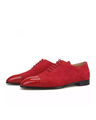 Classic Men Suede Oxford Lace Up