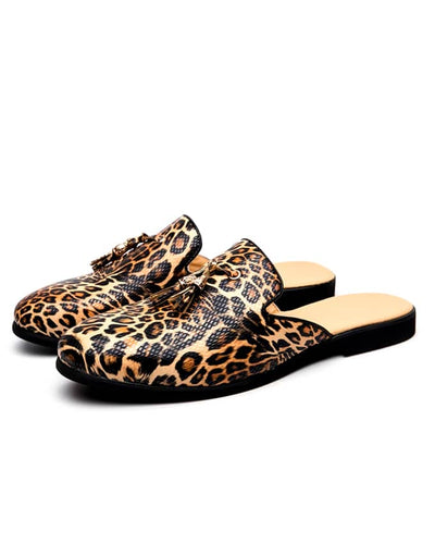 Kenn Banks Mens Exquisite Leopard Skin