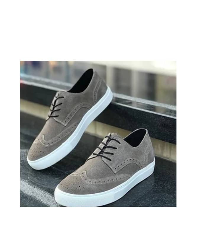 MENS SUEDE BROGUES SNEAKER