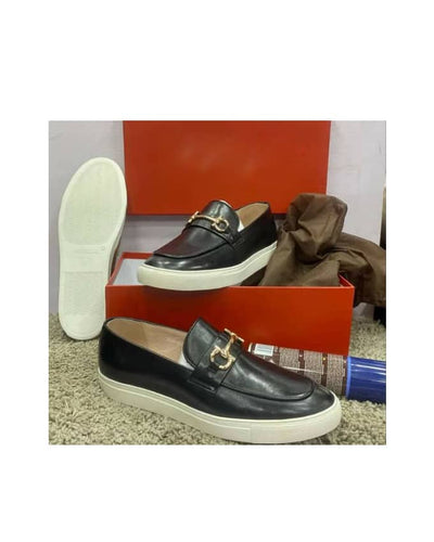 Kenn Banks Cow Skin Leather Sneakers