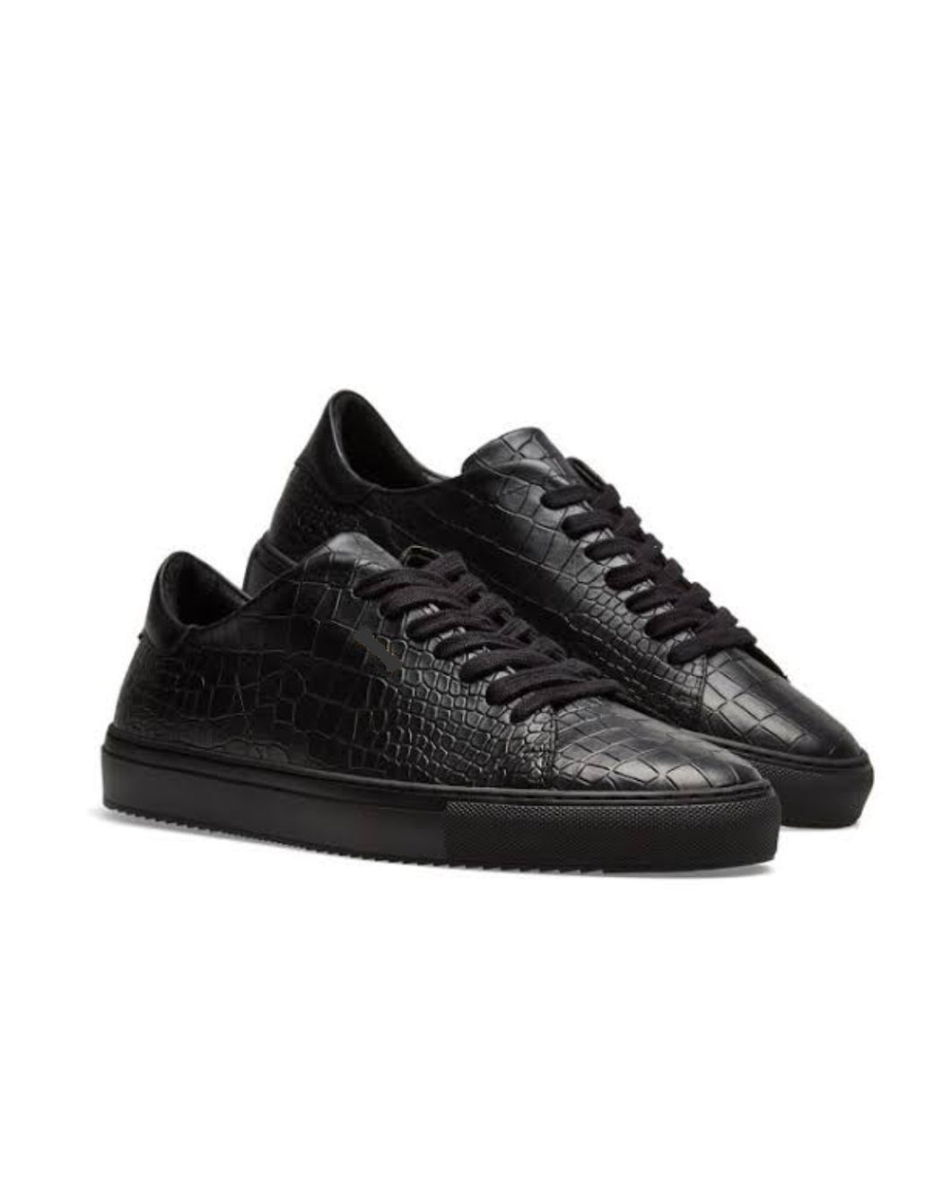GOVERNORS ALLIGATOR DEEP CUT LACE UP SNEAKERS