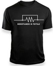 "Resistance is futile" by Lere's Black T-Shirt
