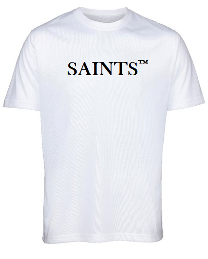 Saints t shirt hot sale