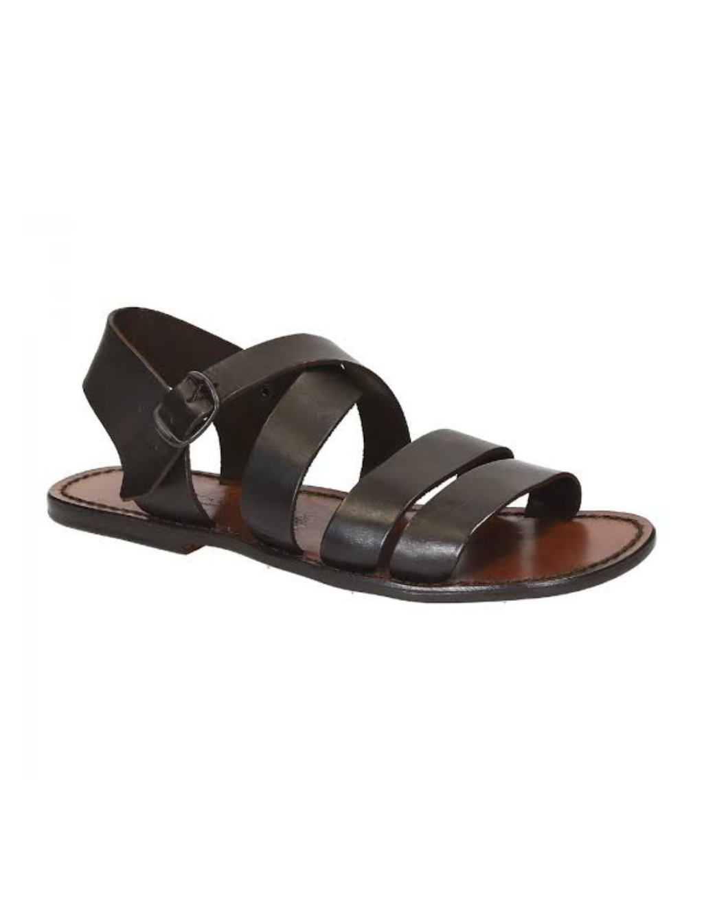 Governors Two Step Detail Leather Sandals