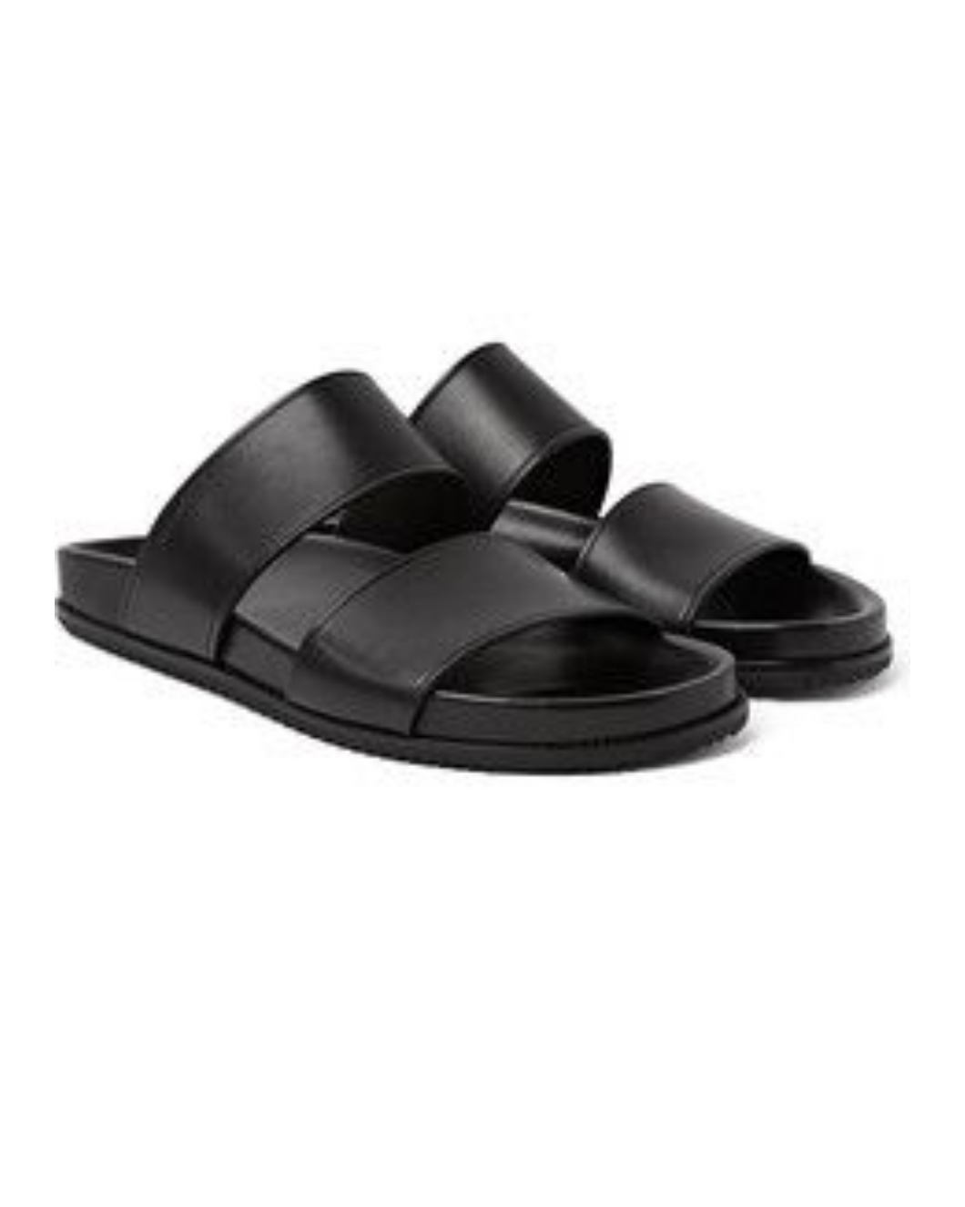 Black Governors Two Step Double Sole Slippers