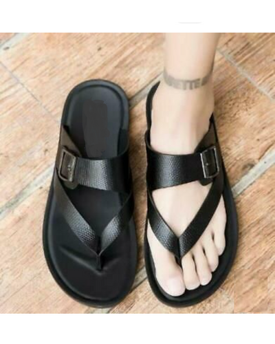 Black Governors Simple Slipon Slides