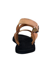 Brown Nubuck Sandals For Men