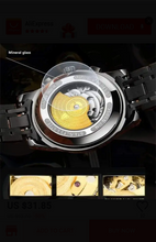 Automatic ALL Black Luxury Skeleton Business Watch - Mechanical Movement (PRE ORDER ONLY)