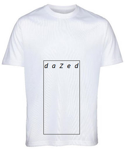 'Dazed' on quality White T-Shirt by Lere's