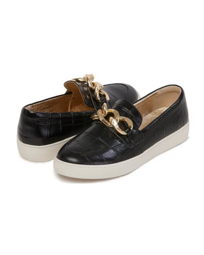 PURE SKIN GOVERNORS ALLIGATOR RIM SNEAKERS