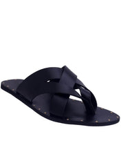 Zig studded slippers for men