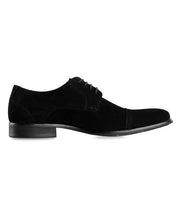 Black Suede Lace up detail shoes for men